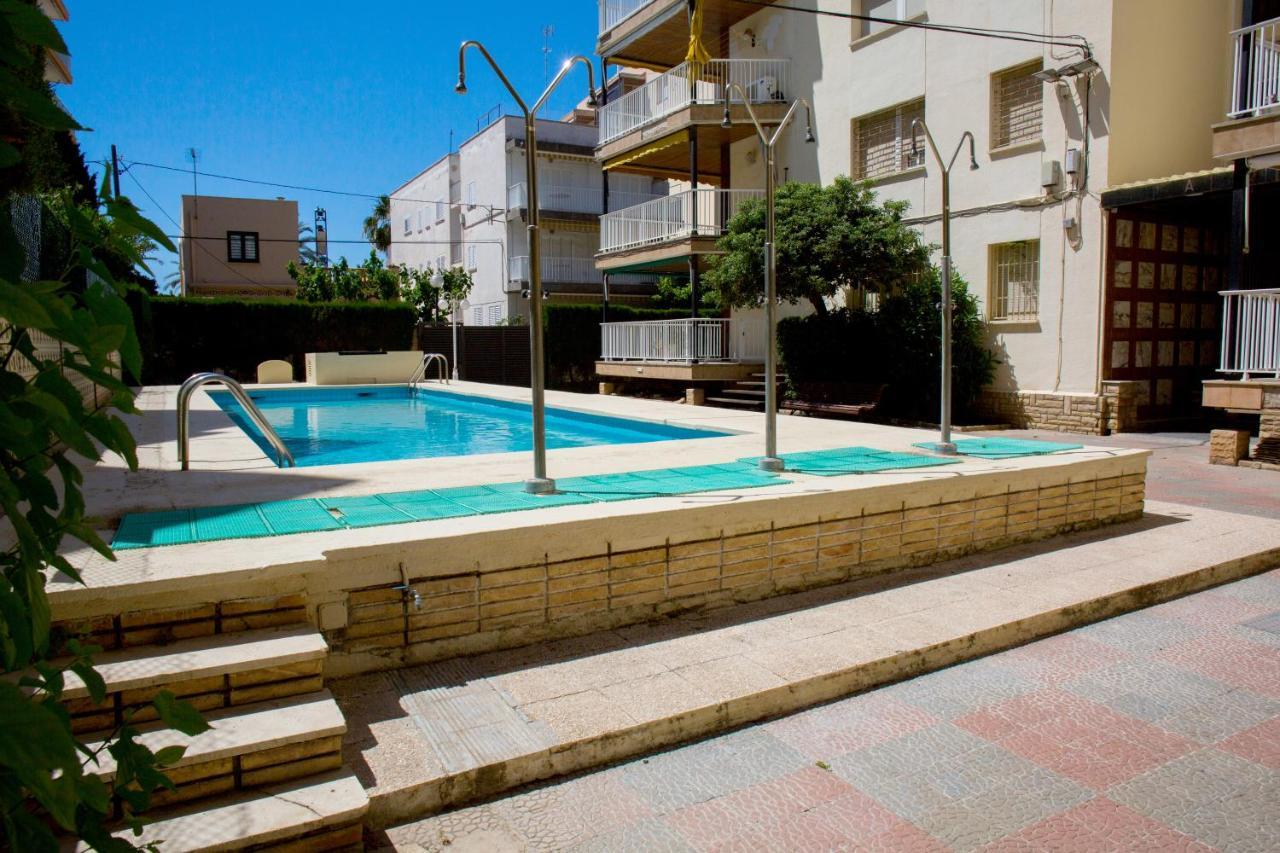 Apartamento - Wifi Free - Piscina - 50 M Playa Салоу Екстер'єр фото