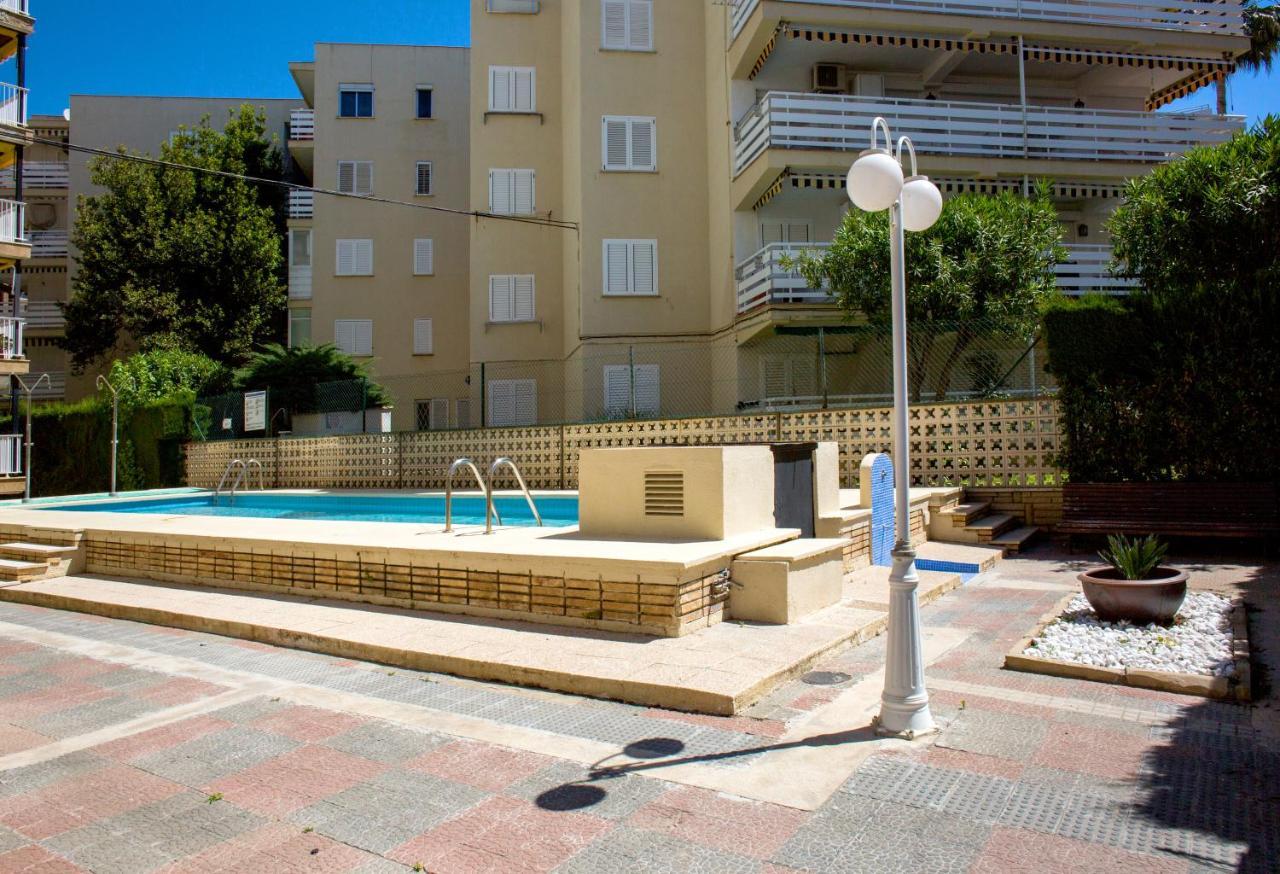 Apartamento - Wifi Free - Piscina - 50 M Playa Салоу Екстер'єр фото